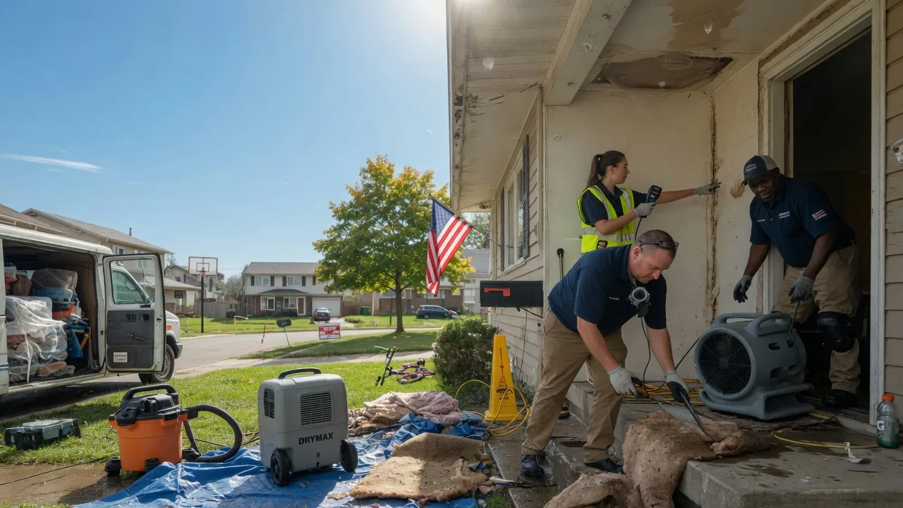 Water Damage Restoration in Farmersburg, IA near me